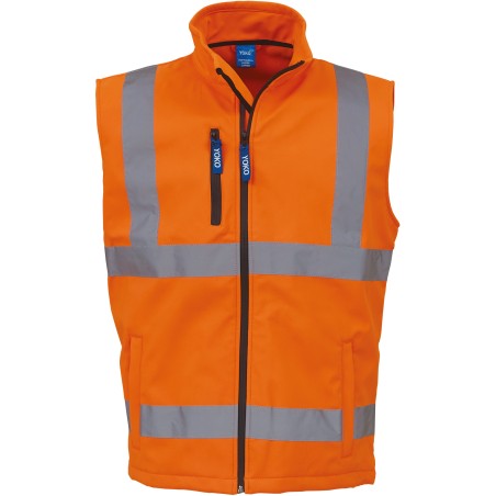 Hi-Vis Softshell Gilet