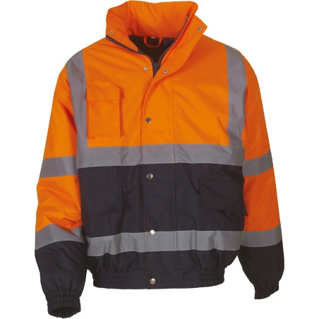 Hi-Vis Two Tone Bomber Jacket