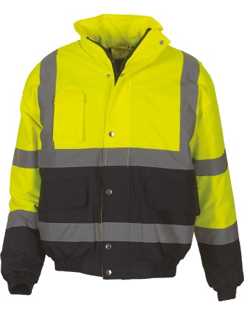 Hi-Vis Two Tone Bomber Jacket 2