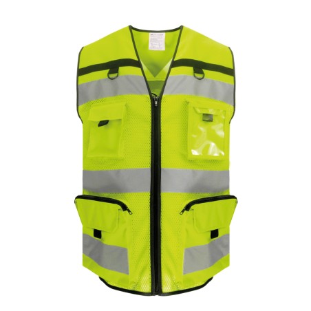 High-visibility ripstop vest