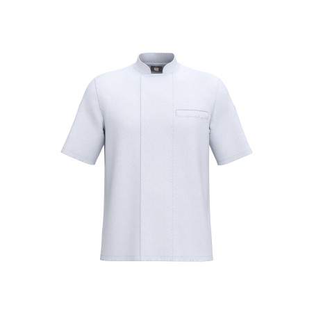 Chaqueta de cocina ecorresponsable de manga corta unisex
