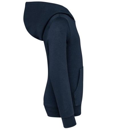 Sudadera con capucha de forro contrastado infantil