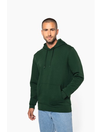 Sudadera capucha ecorresponsable hombre