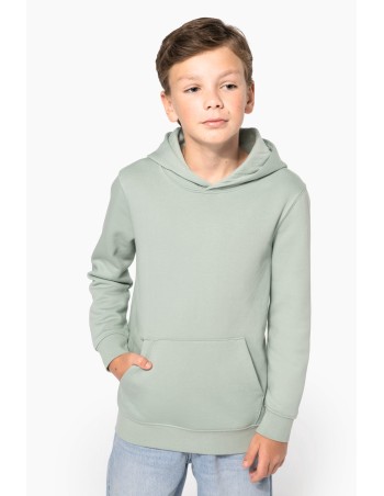 Sudadera capucha ecorresponsable niños