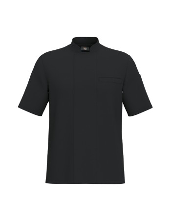 Unisex breathable short sleeve cooking jacket 2