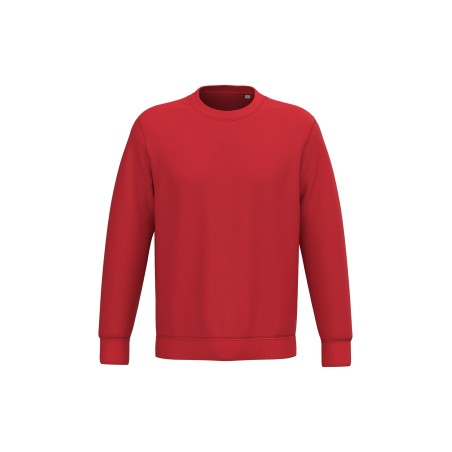 Sudadera  ecorresponsable de cuello redondo unisex