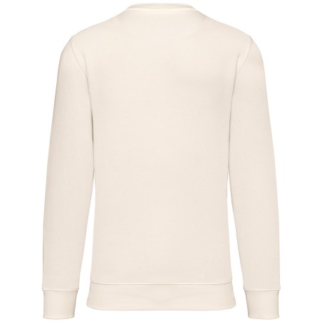Sudadera  ecorresponsable de cuello redondo unisex