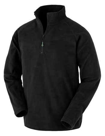 Recycled microfleece zipped neck 2