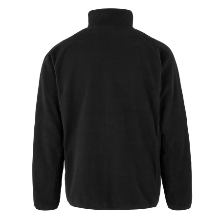 Recycled microfleece zipped neck