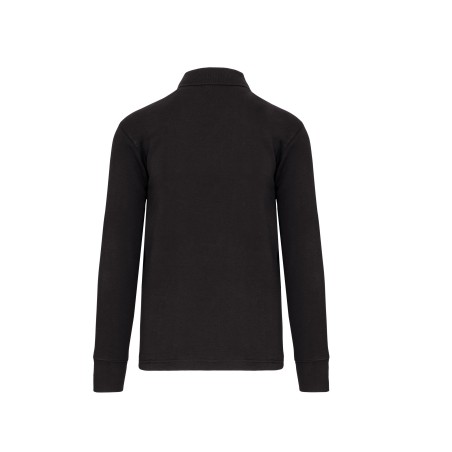 Polo neck sweatshirt