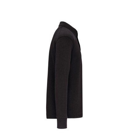 Polo neck sweatshirt