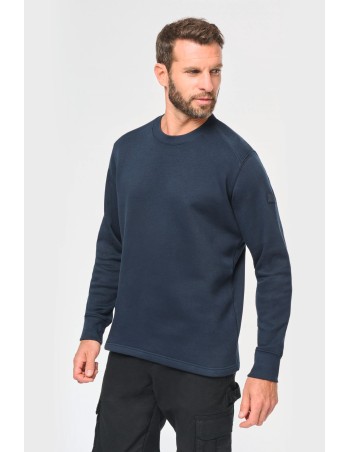 Set-in sleeve sweatshirt