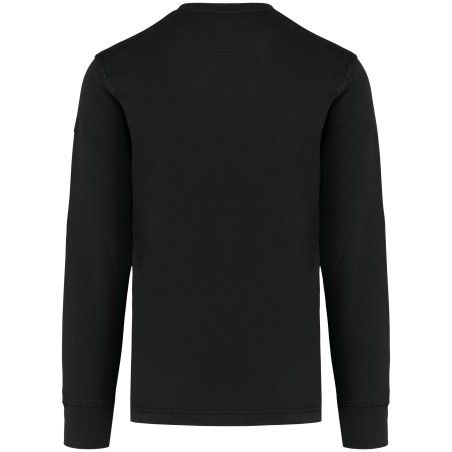 Set-in sleeve sweatshirt