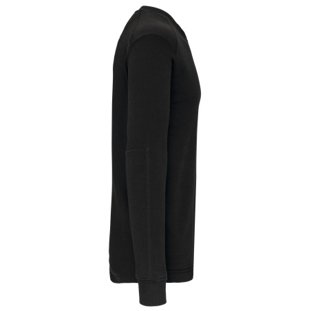Set-in sleeve sweatshirt