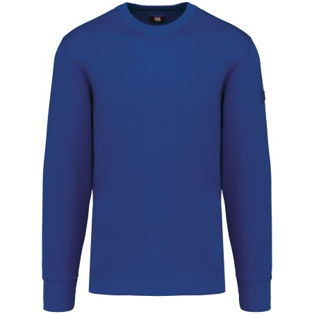Set-in sleeve sweatshirt