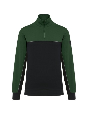 Sudadera 1/4 cremallera ecorresponsable– Unisex 2