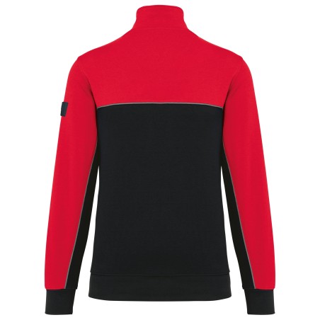 Sudadera 1/4 cremallera ecorresponsable– Unisex