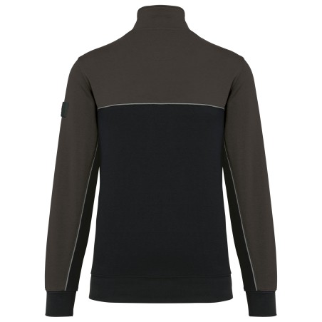 Sudadera 1/4 cremallera ecorresponsable– Unisex