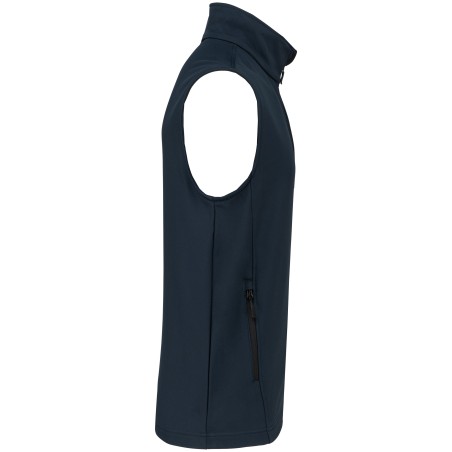 Unisex eco-friendly 2-layer softshell bodywarmer