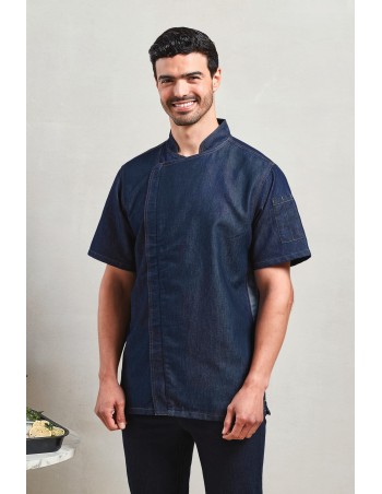 ‘Zip close’ chef’s jacket
