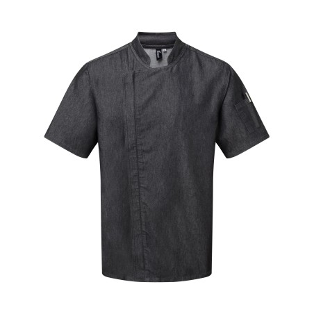 ‘Zip close’ chef’s jacket