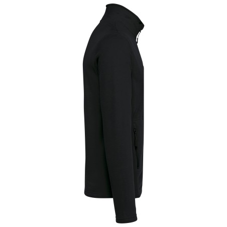 Unisex eco-friendly micro-polarfleece jacket