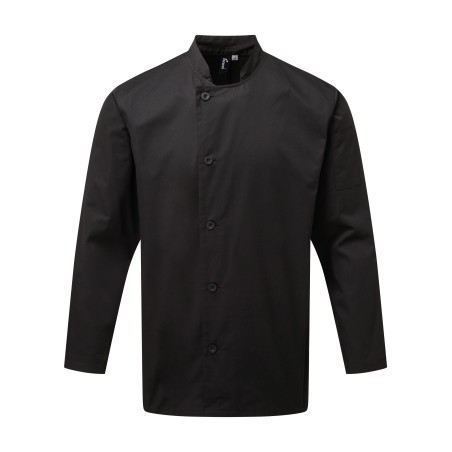 ‘Essential’ long-sleeved chef’s jacket.