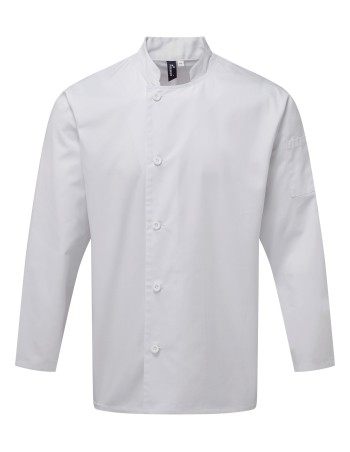 ‘Essential’ long-sleeved chef’s jacket. 2