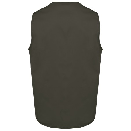 Unisex polycotton multi-pocket vest
