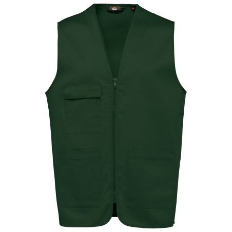 Chaleco polialgodón multibolsillos - Unisex