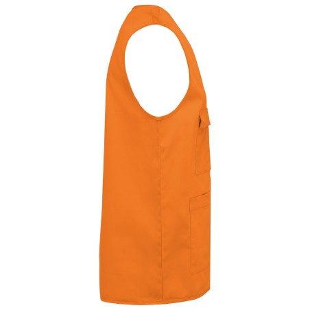 Unisex polycotton multi-pocket vest