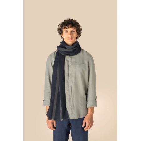 Fular a rayas unisex