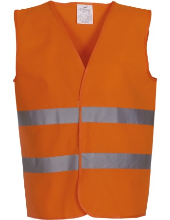 Hi-Vis 2 Bands Waistcoat 2