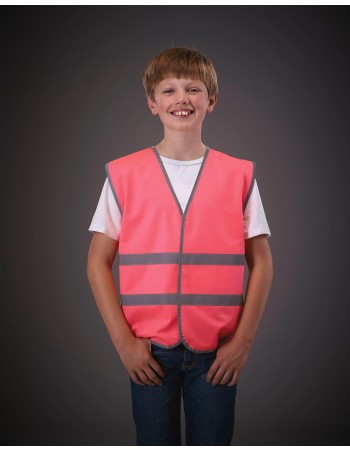 Gilet with Reflective Hem & Strips