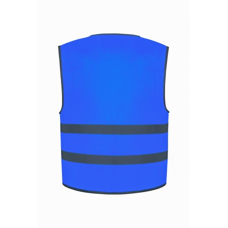 Gilet with Reflective Hem & Strips