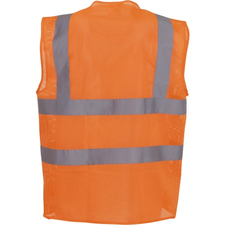 Hi-Vis Open Mesh Waistcoat
