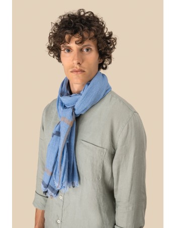 Fular a rayas unisex