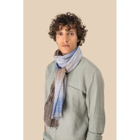 Fular a rayas unisex