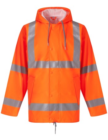 Chaqueta Alta Visibilidad Soft Flex transpirable para lluvia 2