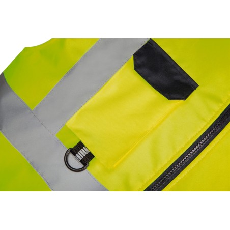 Hi-vis padded bodywarmer