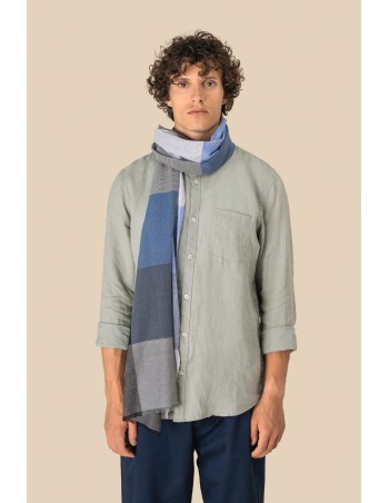 Fular a cuadros unisex 2