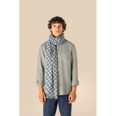Fular con estampado unisex