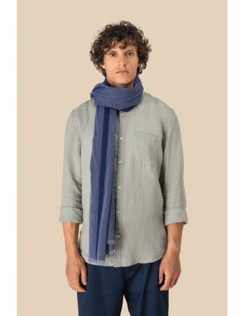 Fular tejido chambray unisex