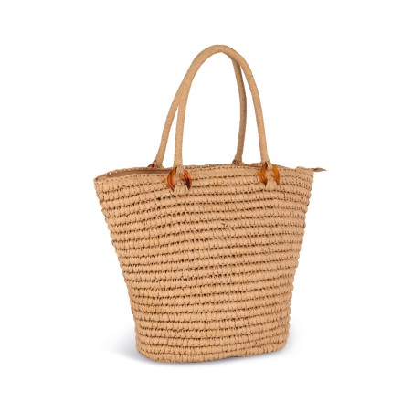 Shopper in vegetal fiber