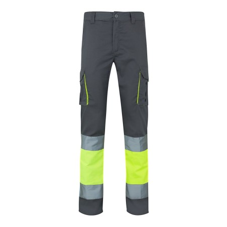 PANTALÓN DE TRABAJO ELÁSTCO CON BANDAS REFLECTANTES
