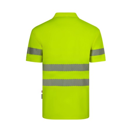 POLO AV REFLECTANTE M/C BANDAS SEGMENTADAS