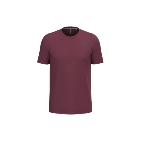 Short-sleeved crew neck T-shirt