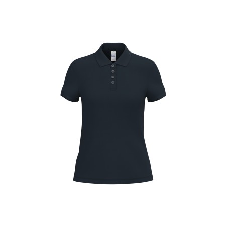 Ladies\\\' pique polo shirt