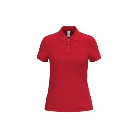 Ladies\\\' pique polo shirt