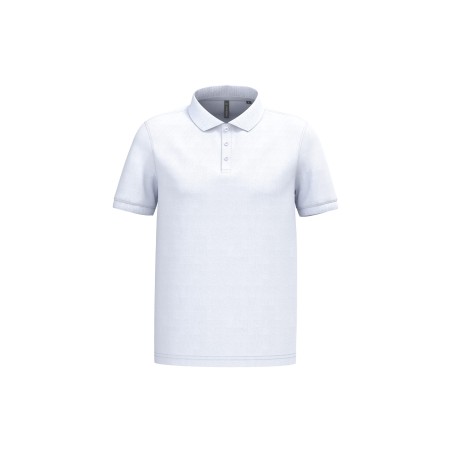 Polo piqué manga corta hombre